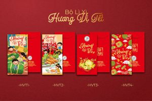 Bộ lì xì hương vị Tết