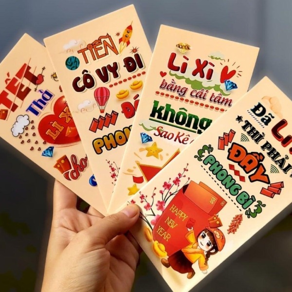 Bao lì xì hiện đại