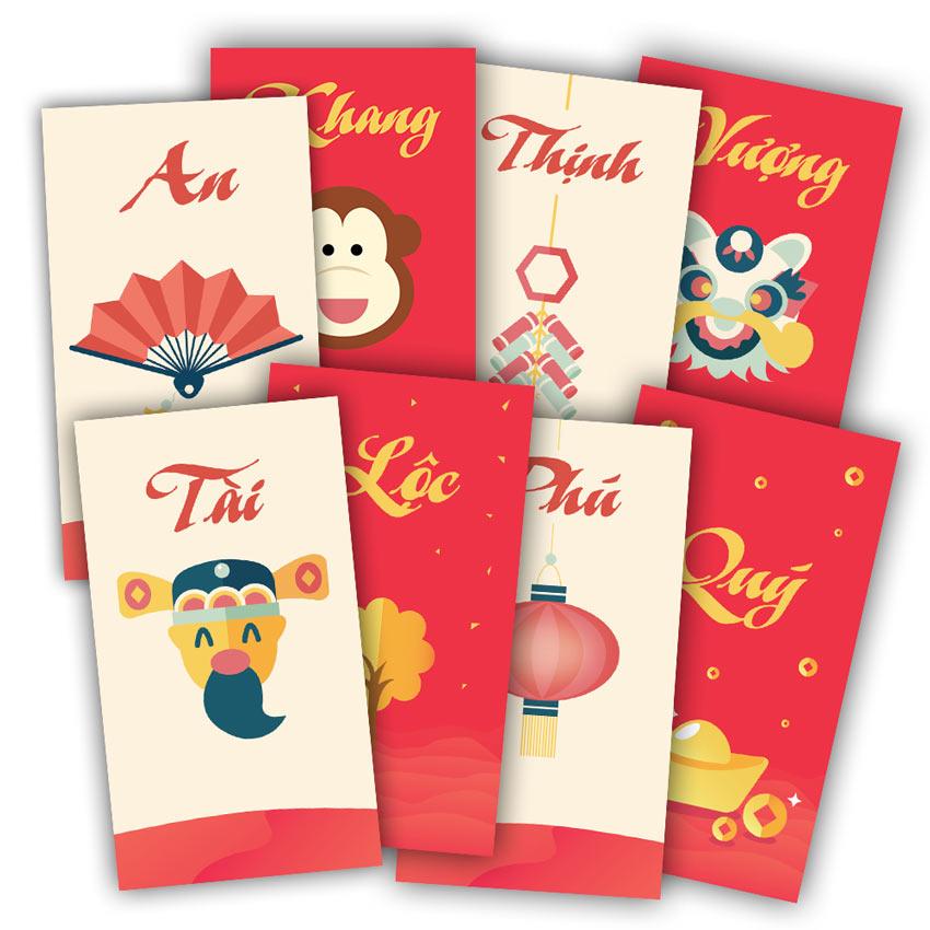 In bao lì xì giá rẻ tại Lâm Đồng