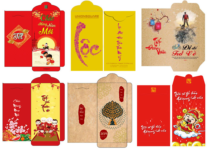 In bao lì xì giá rẻ tại Phú Thọ